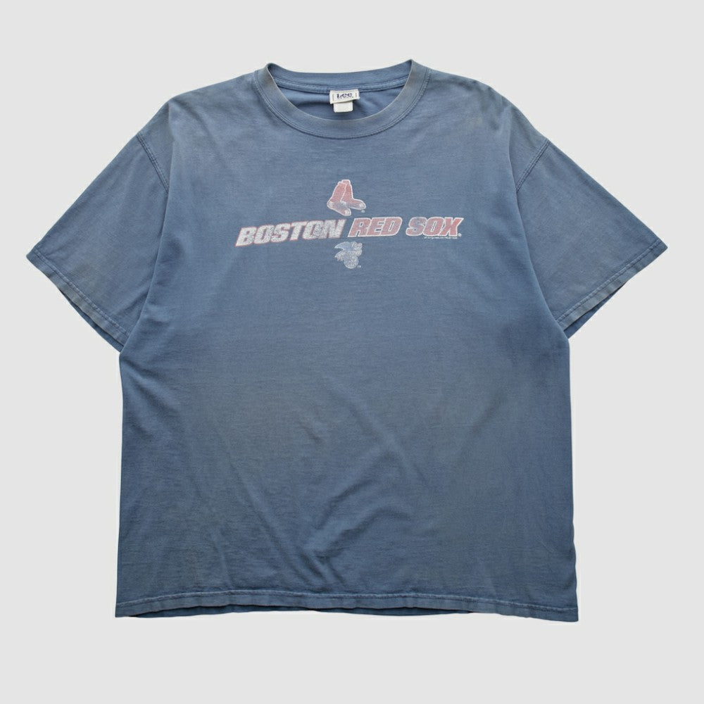 Boston Red Sox Lee Apparel 2000s T-shirt Blue Vintage