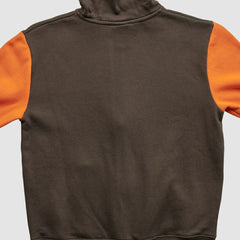 Cleveland Browns NFL 2010s Hooded Full Zip Sweatshirt - Brown - Yth XL Real Vintage discount