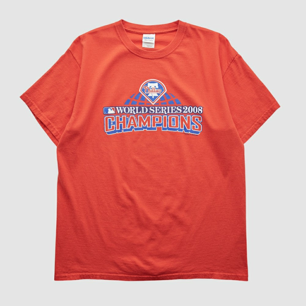 Philadelphia Phillies Gildan 2008 T-shirt Red Vintage