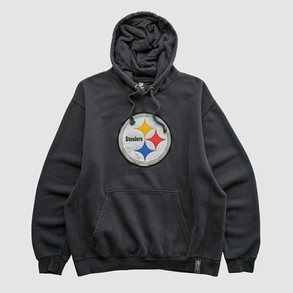 Pittsburgh Steelers NFL 2010s Hooded Sweatshirt - Black Vintage outlet
