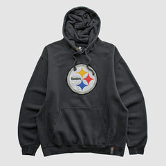 Pittsburgh Steelers NFL 2010s Hooded Sweatshirt - Black Vintage outlet