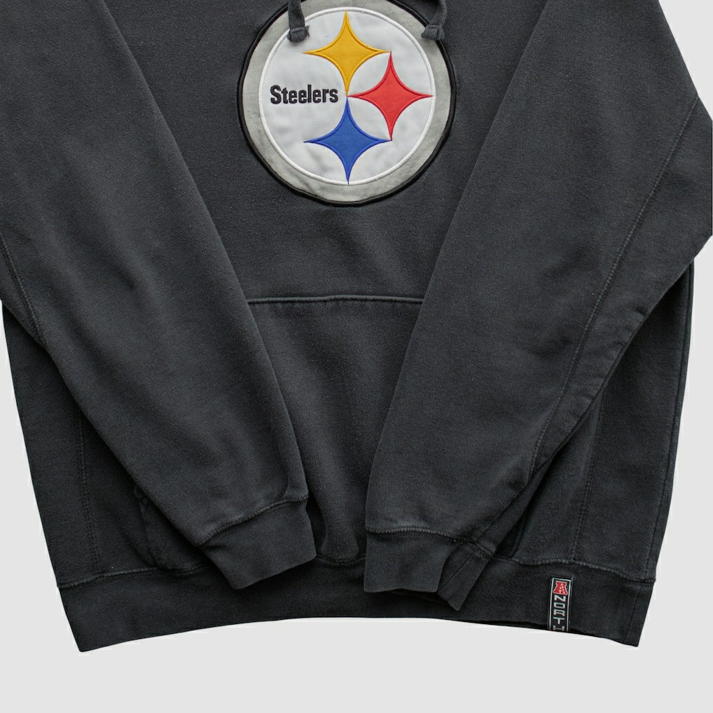 Pittsburgh Steelers NFL 2010s Hooded Sweatshirt - Black Vintage outlet