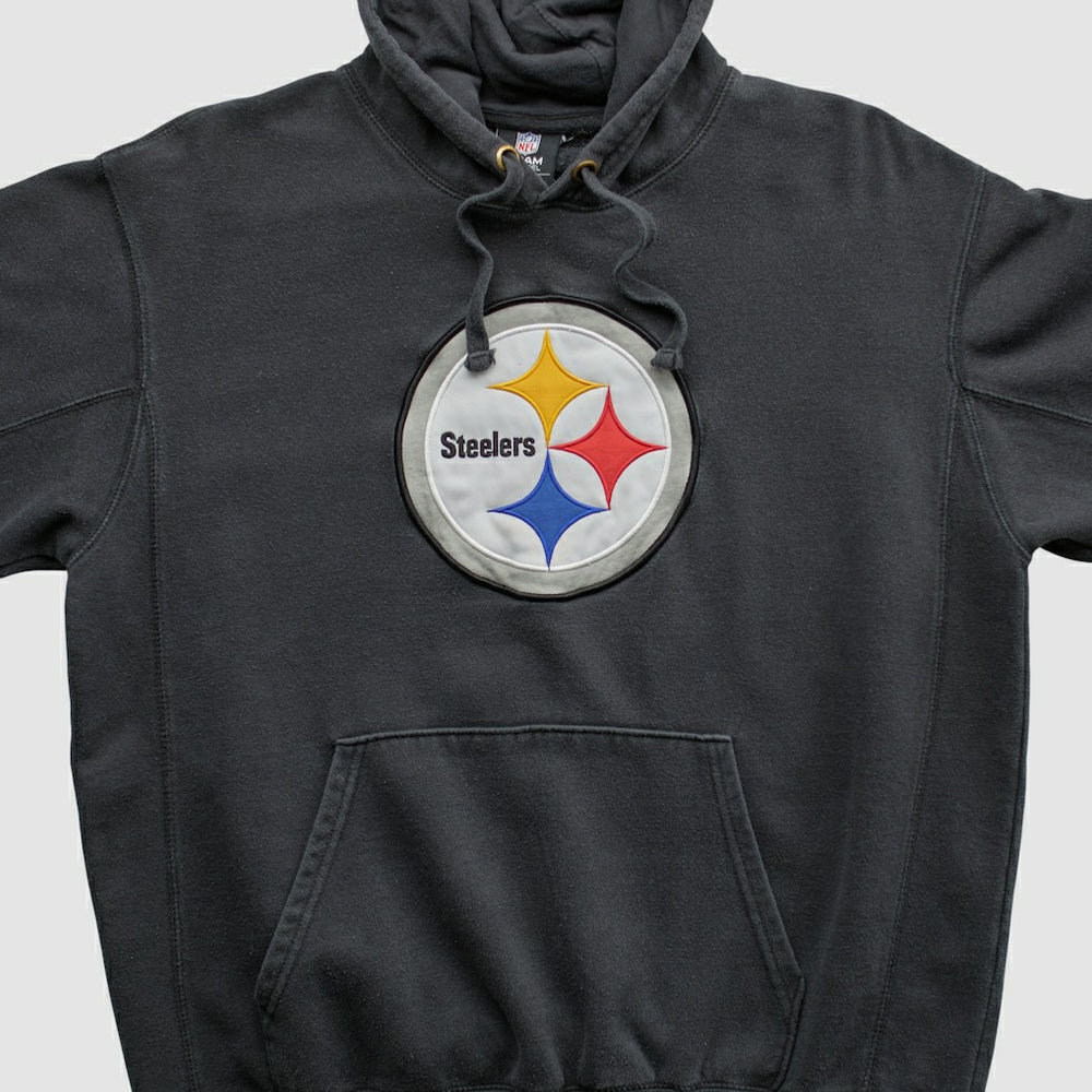 Pittsburgh Steelers NFL 2010s Hooded Sweatshirt - Black Vintage outlet