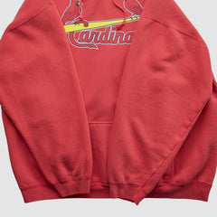 St. Louis Cardinals 2000s Hooded Sweatshirt Red Vintage