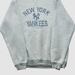 New York Yankees 2012 Pullover Sweatshirt Heather Gray Vintage