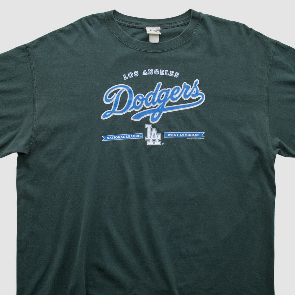 Los Angeles Dodgers Lee Apparel 2005 T-shirt Black Vintage