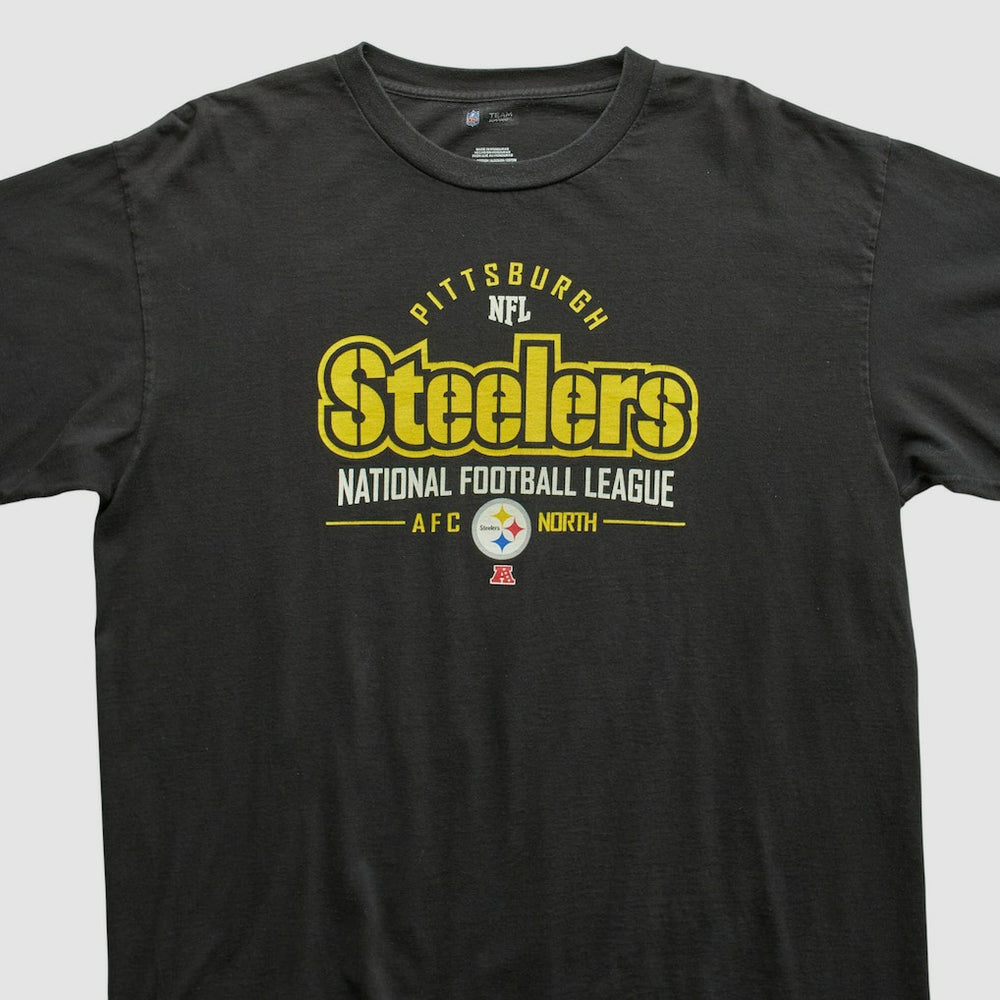 Pittsburgh Steelers NFL 2010s Long Sleeve T-shirt - Black Vintage on sale