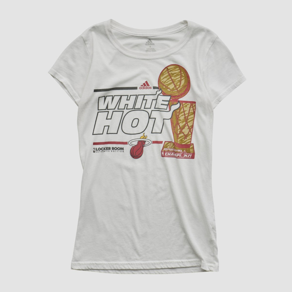 Miami Heat 2013 T-shirt - White Vintage for sale