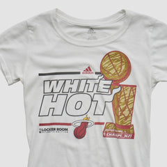 Miami Heat 2013 T-shirt - White Vintage for sale