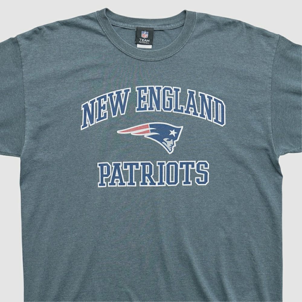 New England Patriots NFL 2010s T-shirt - Dark Heather Gray Vintage cheap