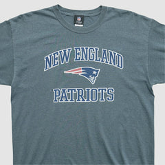 New England Patriots NFL 2010s T-shirt - Dark Heather Gray Vintage cheap