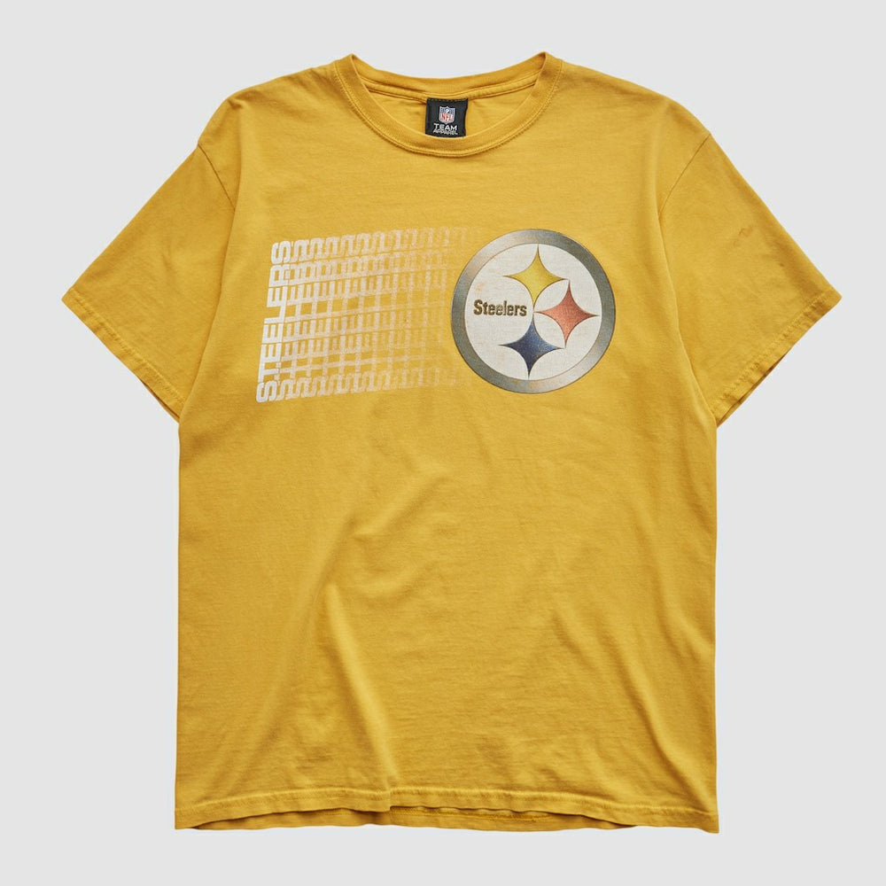Pittsburgh Steelers NFL 2010s T-shirt - Yellow Vintage cheap