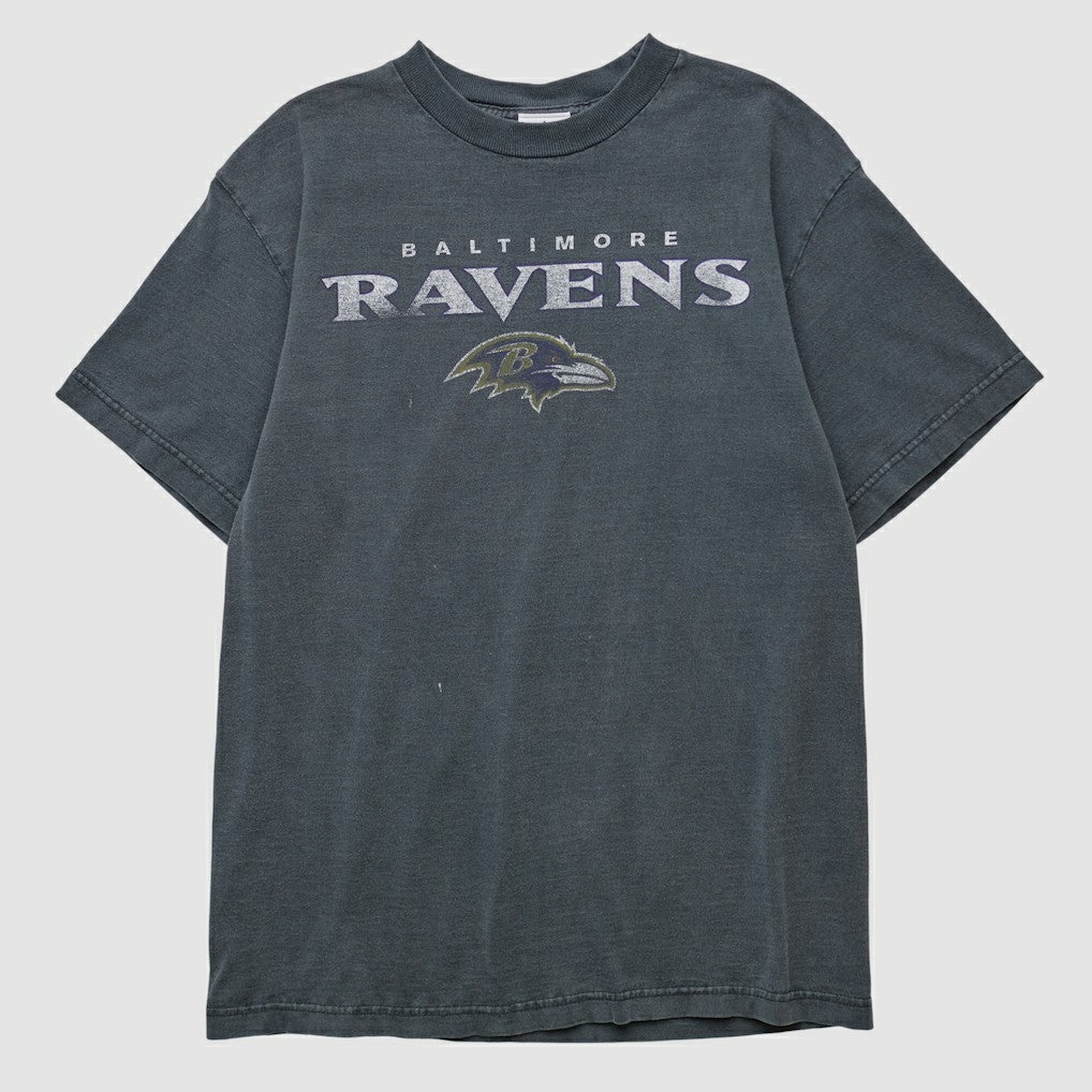 Baltimore Ravens NFL 2000s T-shirt - Charcoal Vintage cheap
