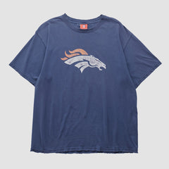 Denver Broncos NFL 2000s T-shirt - Navy Vintage sale