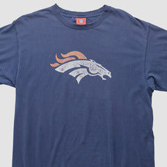 Denver Broncos NFL 2000s T-shirt - Navy Vintage sale