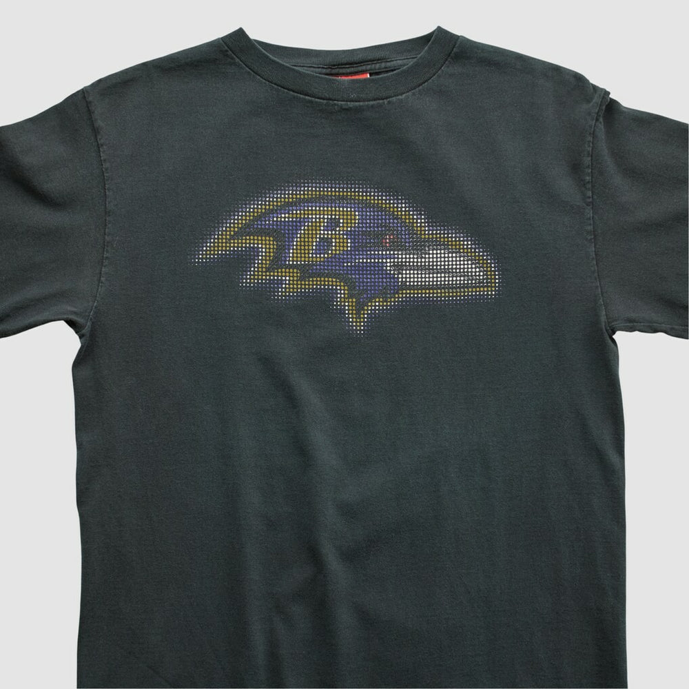 Baltimore Ravens NFL 2000s Long Sleeve T-shirt - Black Vintage on sale