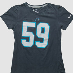 Carolina Panthers 2010s T-shirt - Black Vintage sale