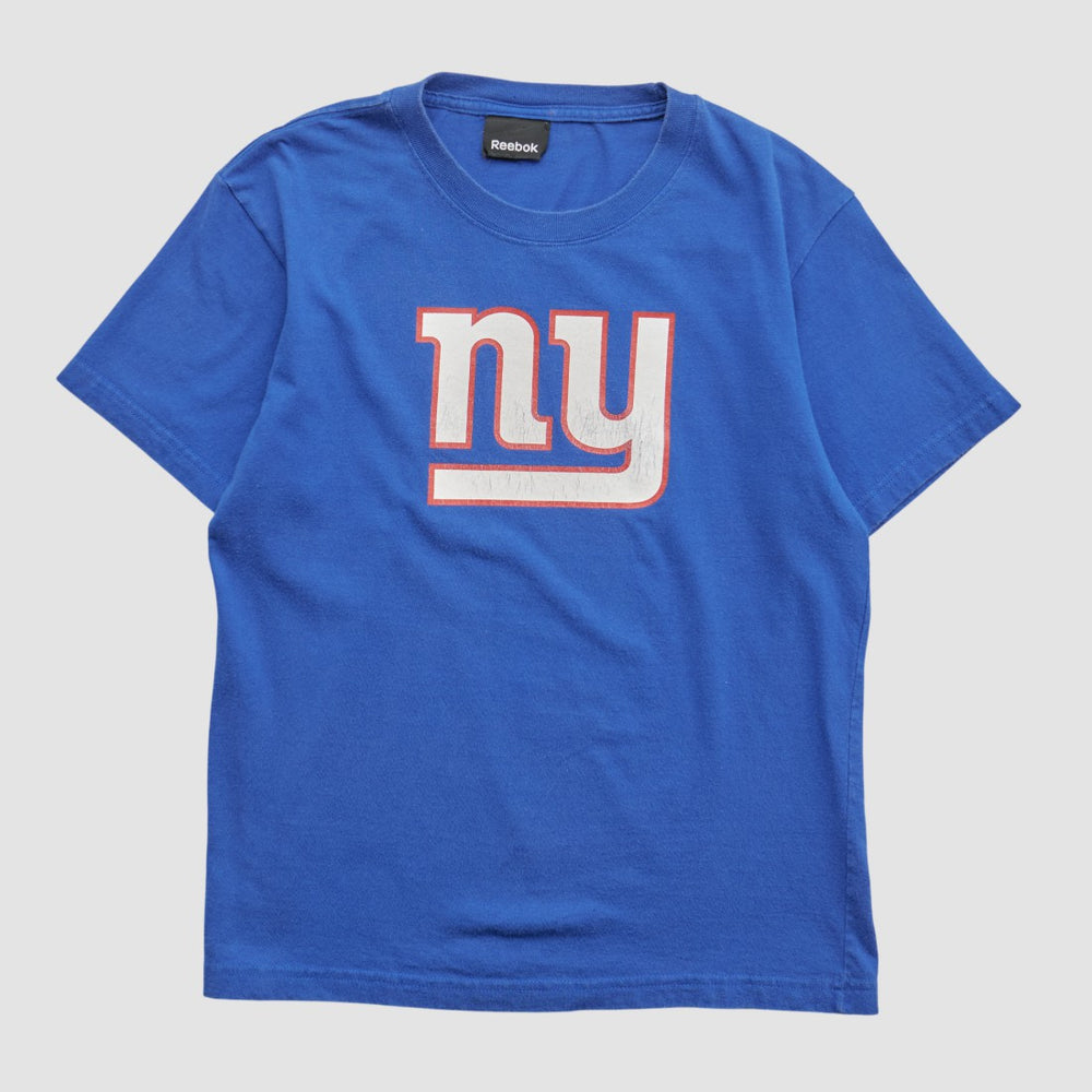 New York Giants Reebok 2000s T-shirt - Blue Vintage on sale