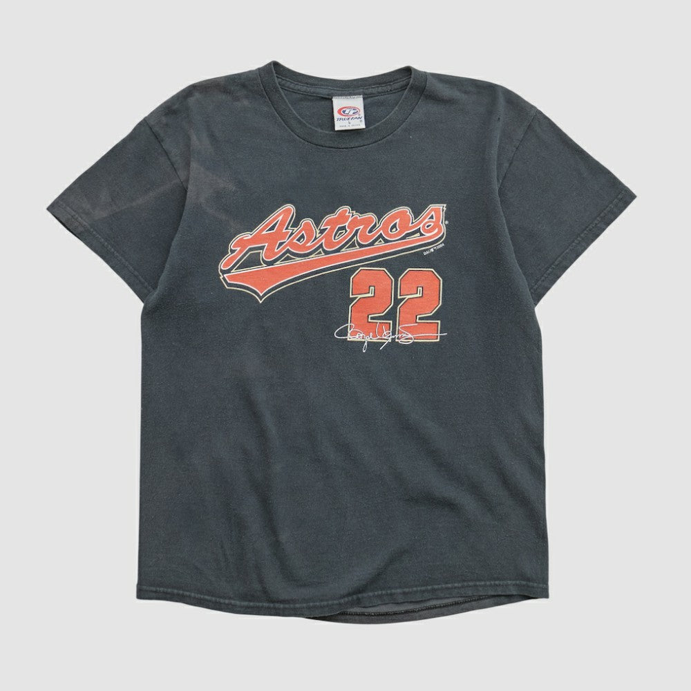 Houston Astros True Fan 2000s T-shirt Black Vintage