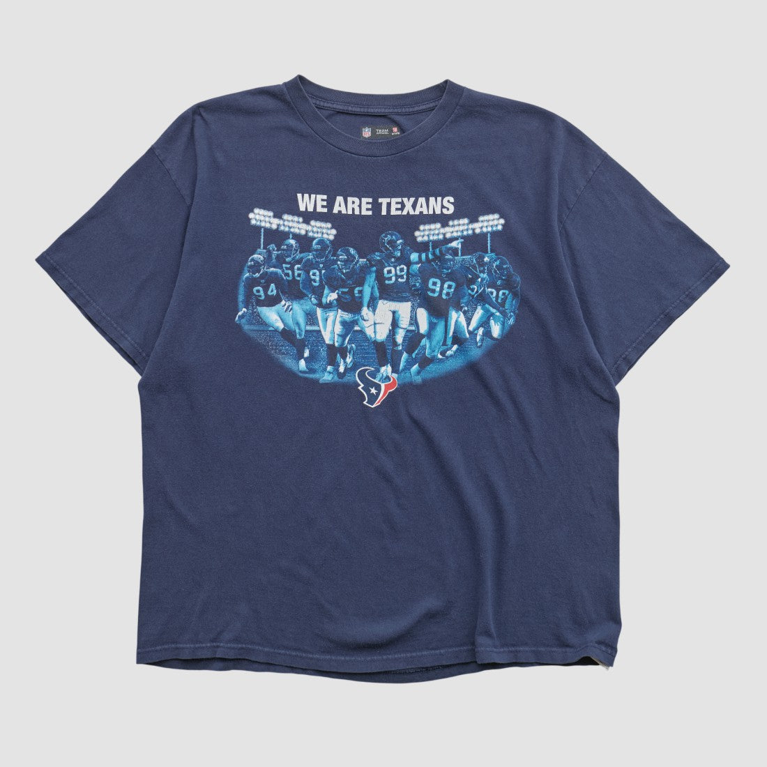Houston Texans NFL 2010s T-shirt - Navy Vintage for sale