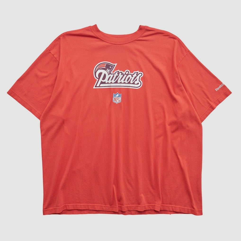 New England Patriots Reebok 2000s T-shirt - Red Vintage sale