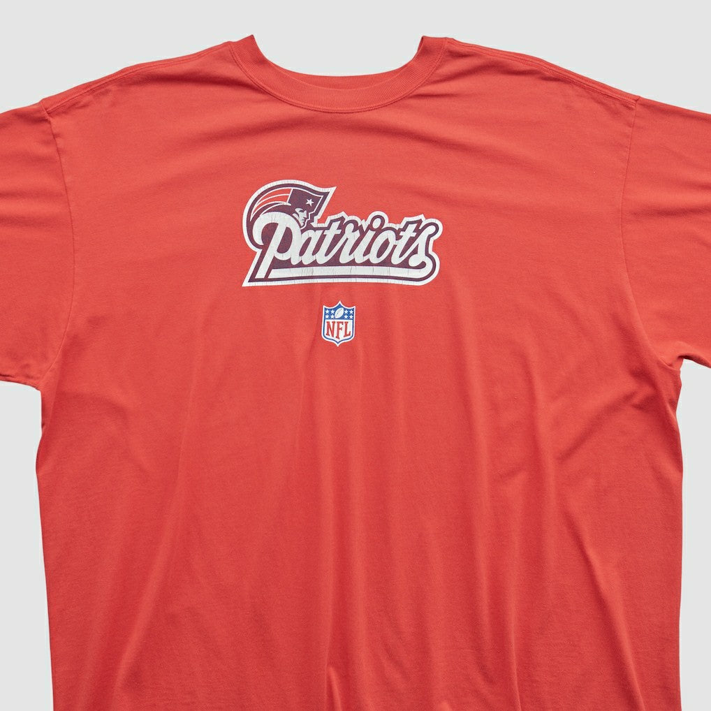 New England Patriots Reebok 2000s T-shirt - Red Vintage sale