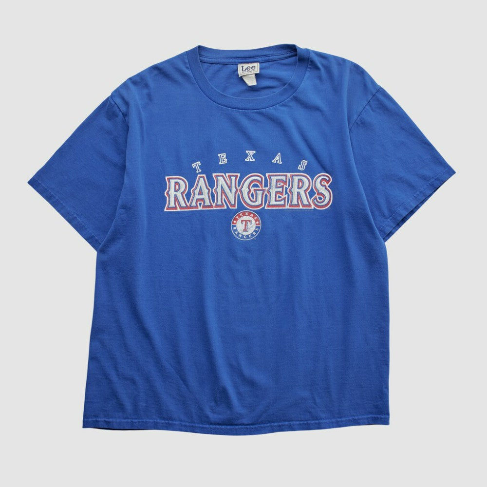 Texas Rangers Lee Sport 2000s T-shirt Blue Vintage