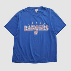 Texas Rangers Lee Sport 2000s T-shirt Blue Vintage
