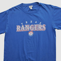 Texas Rangers Lee Sport 2000s T-shirt Blue Vintage