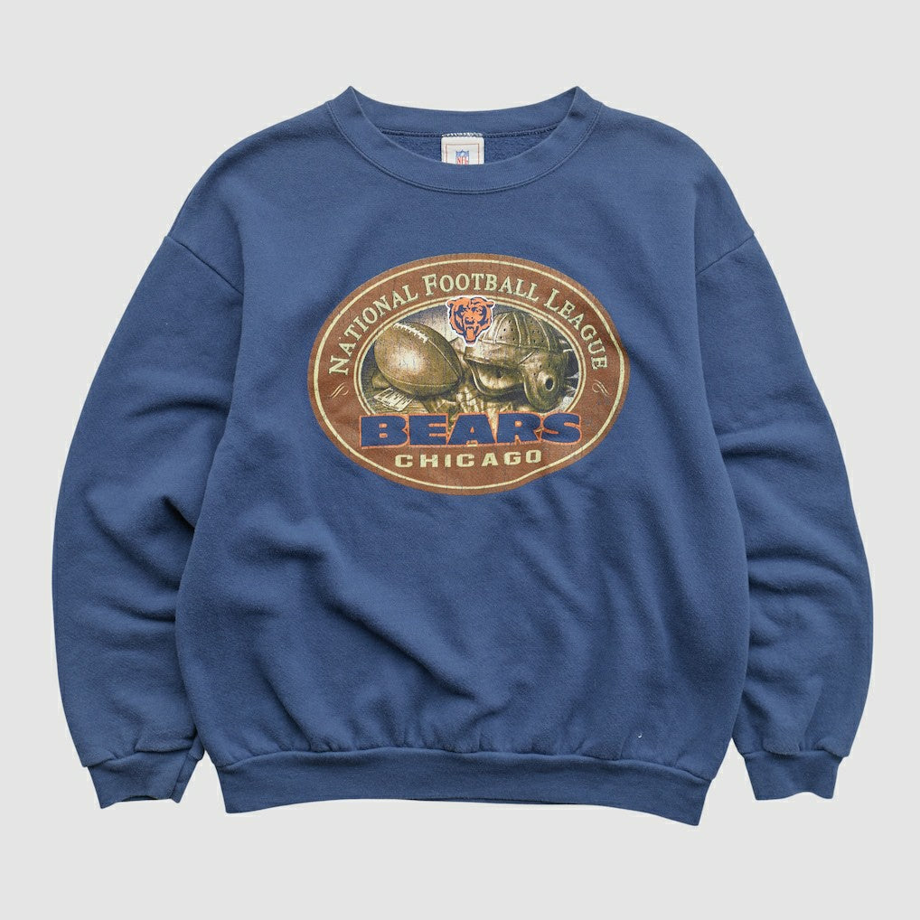 Chicago Bears NFL 2000s Pullover Sweatshirt - Blue Vintage cheap