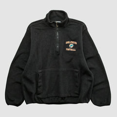 Miami Dolphins Champion 2000s 1/4 Zip Sweatshirt - Black Vintage on sale