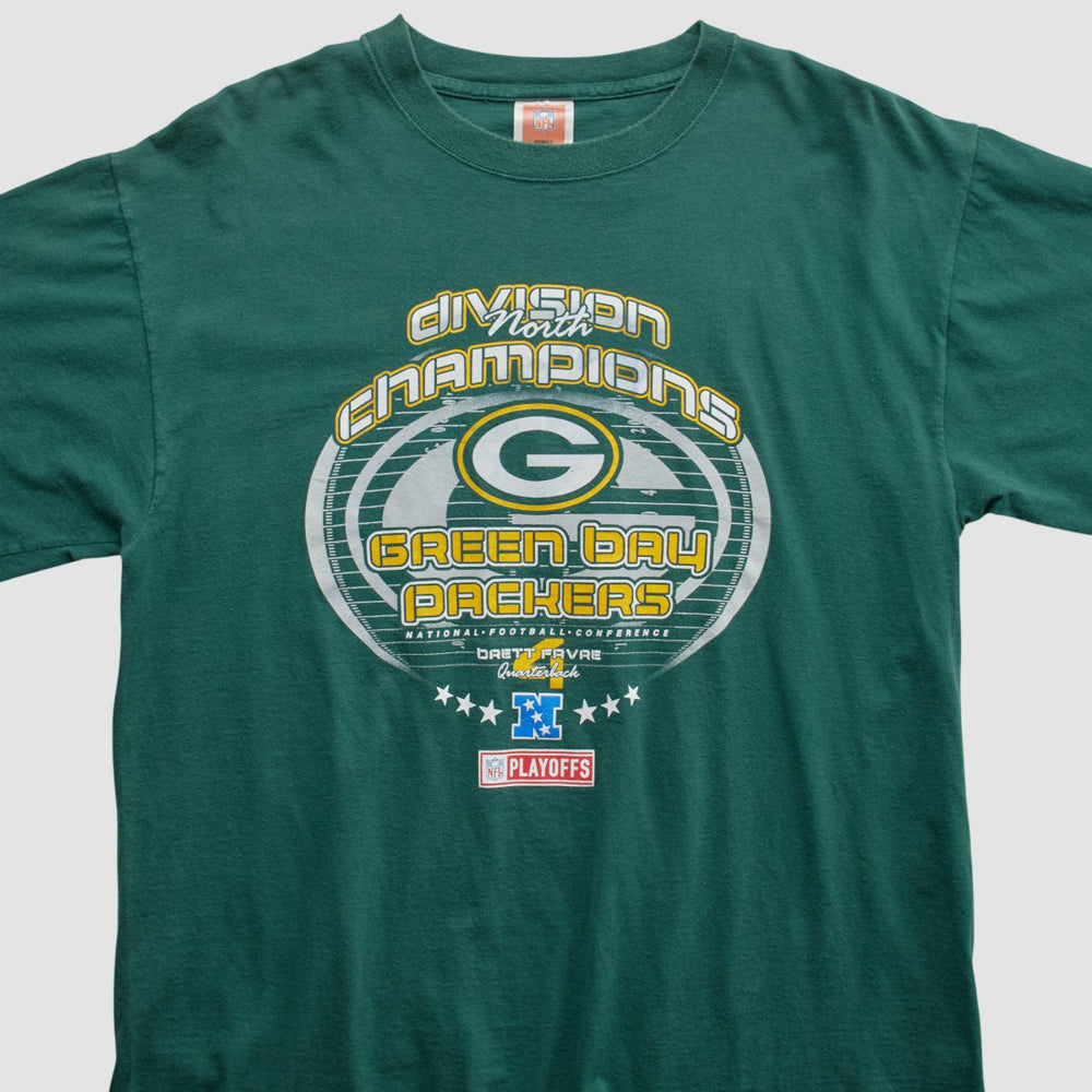 Green Bay Packers NFL 2000s T-shirt - Green Vintage online