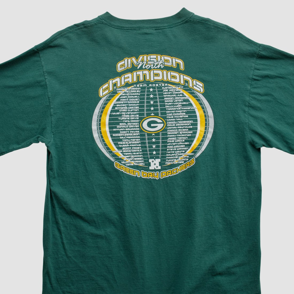 Green Bay Packers NFL 2000s T-shirt - Green Vintage online