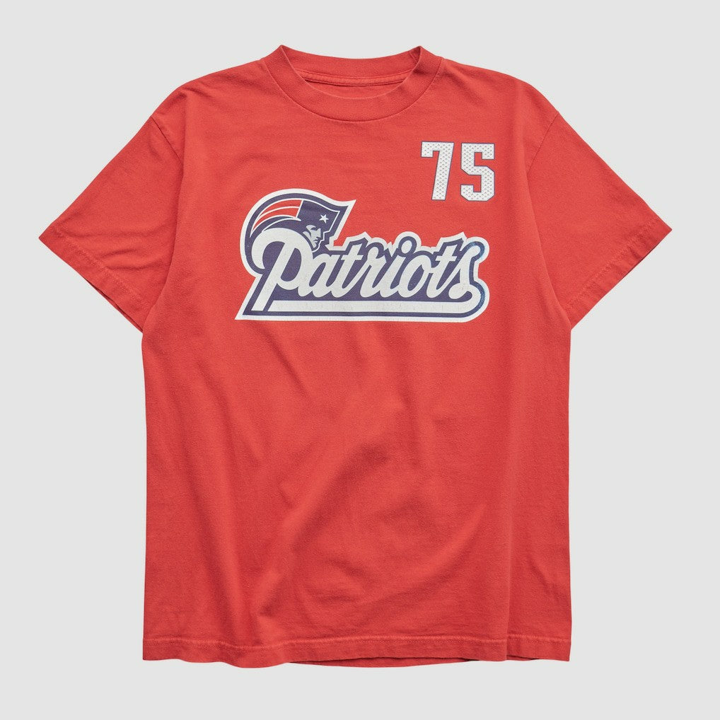 New England Patriots Reebok 2000s T-shirt - Red Vintage sale