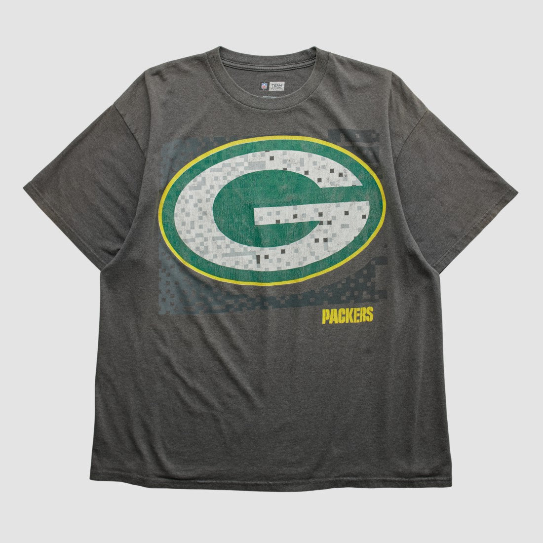 Green Bay Packers NFL 2010s T-shirt - Dark Heather Gray Vintage for sale