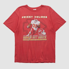 Priest Holmes NFL 2000s T-shirt - Red Vintage on sale