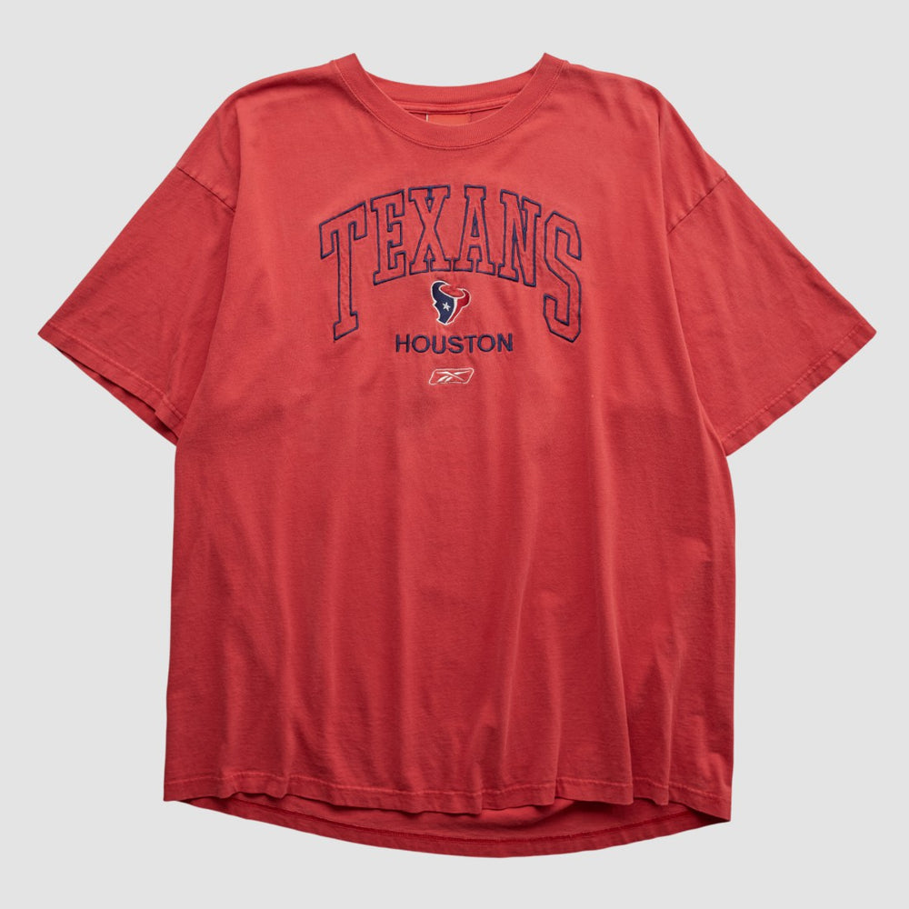 Houston Texans Reebok 2000s T-shirt - Red Vintage online