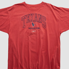 Houston Texans Reebok 2000s T-shirt - Red Vintage online