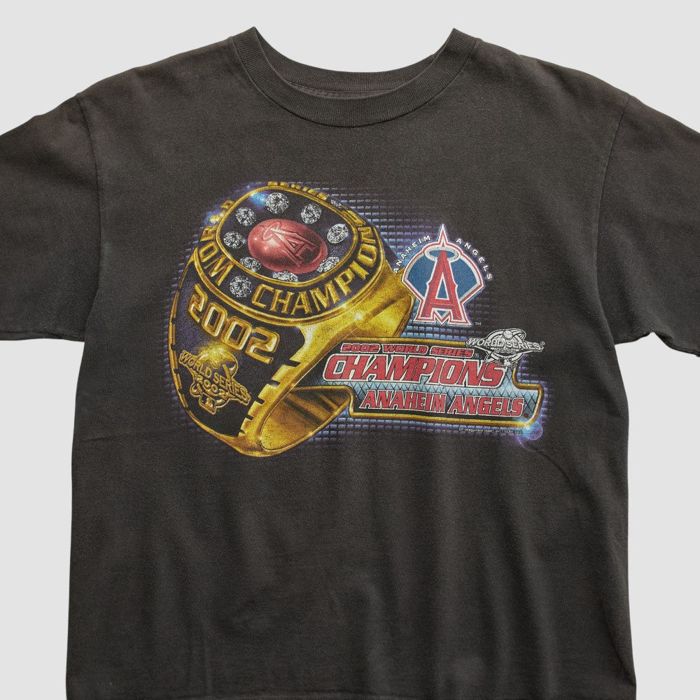 World Series 2002 T-shirt Black Vintage