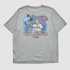 Atlanta Braves Majestic 2010 T-shirt Heather Gray Vintage