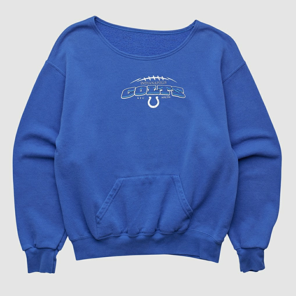 Indianapolis Colts 2000s Pullover Sweatshirt - Blue Vintage online