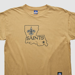 New Orleans Saints Reebok 2000s T-shirt - Tan Vintage online