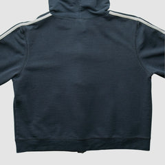 Pittsburgh Steelers NFL 2000s Hooded Full Zip Sweatshirt - Black Vintage for sale