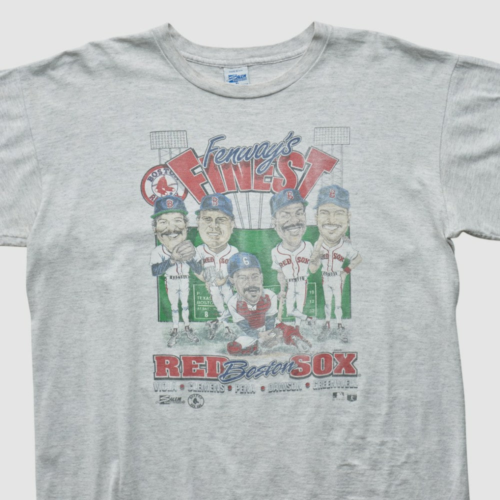 Boston Red Sox Salem Sportswear 90s T-shirt Heather Gray Vintage