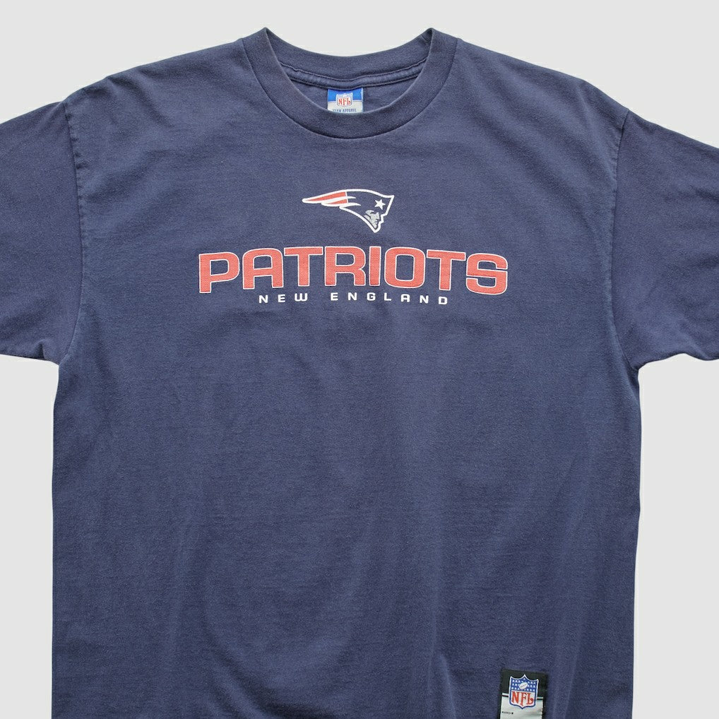 New England Patriots Reebok 2000s T-shirt - Navy Vintage cheap