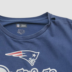 New England Patriots NFL 2010s T-shirt - Navy Vintage on sale