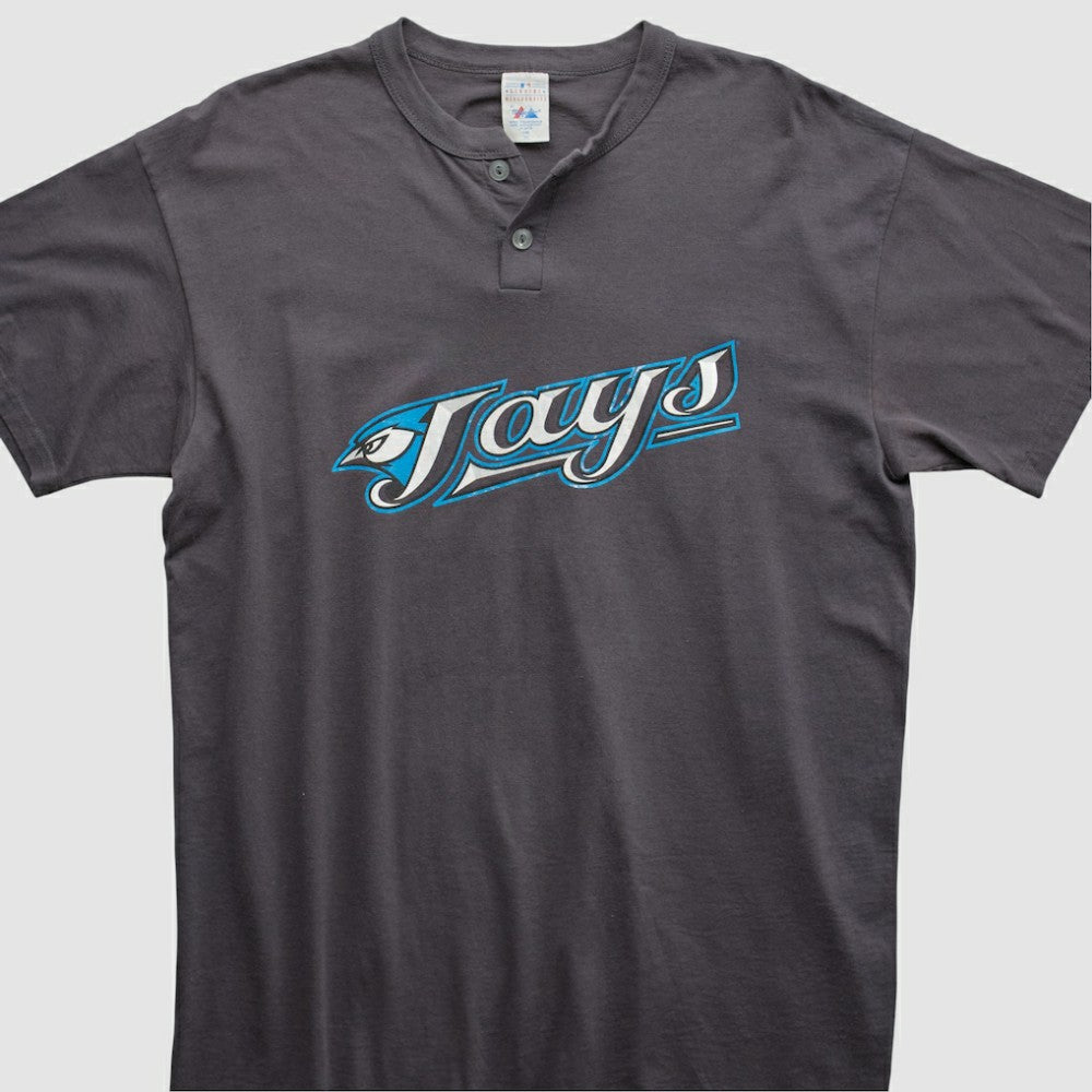 Toronto Blue Jays Majestic 2000s T-shirt Black Vintage