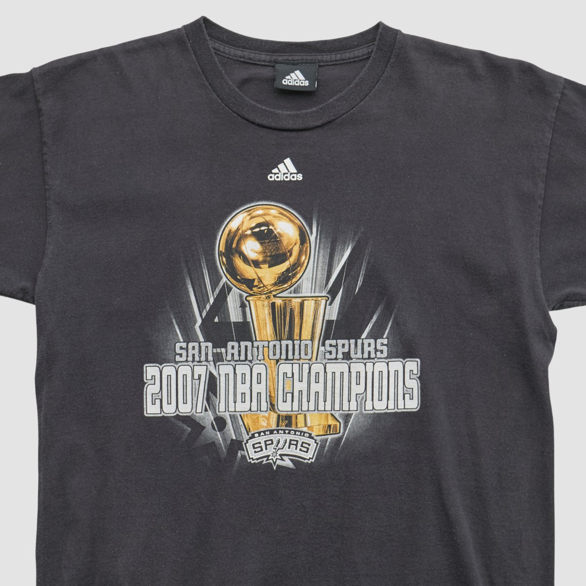 San Antonio Spurs 2007 T-shirt - Black Vintage discount