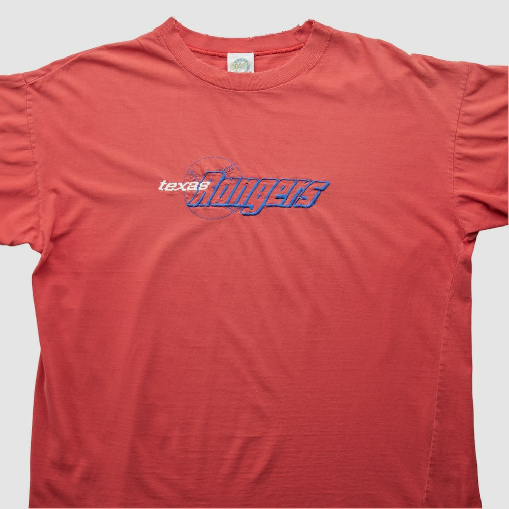 Texas Rangers Hank Aaron Originals 90s T-shirt Red Vintage