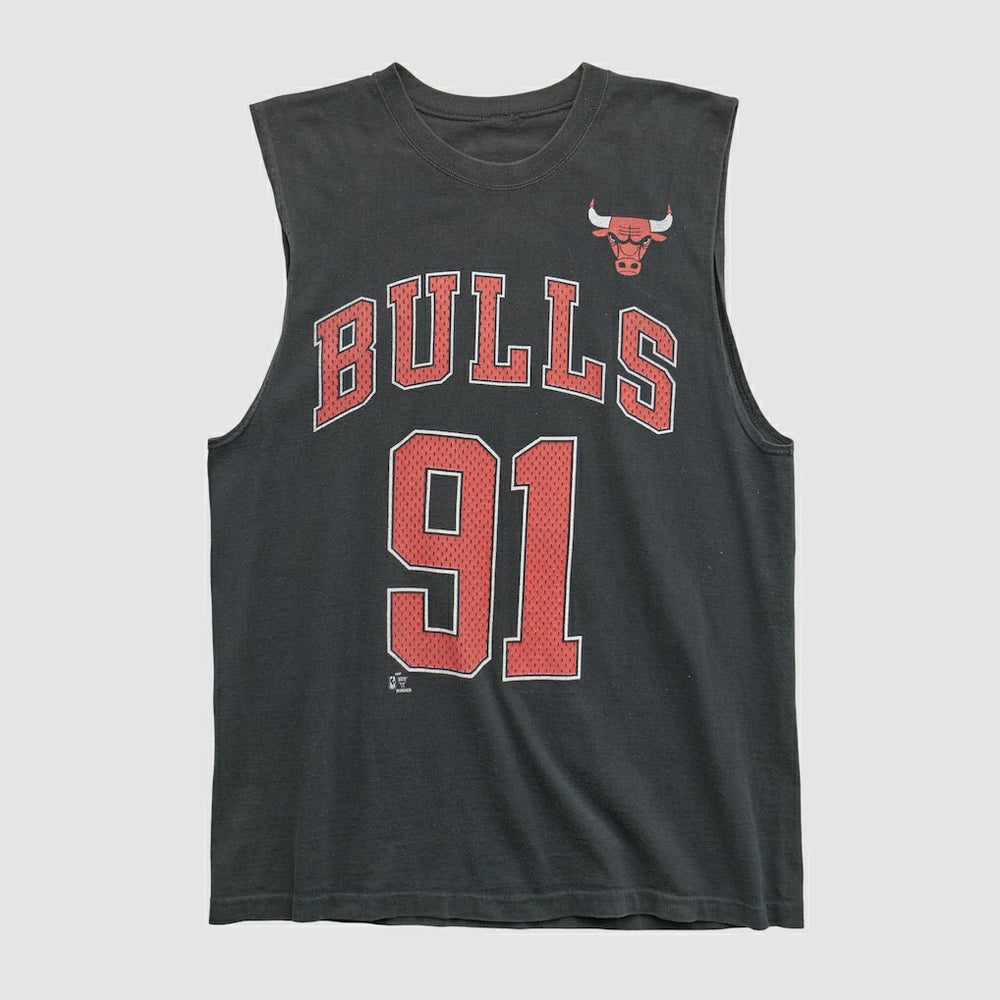 Chicago Bulls 90s Tank sale - Black Vintage online
